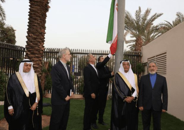 伊朗驻沙特大使馆重新开馆！国际社会点赞中国促成复交显担当