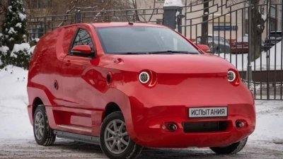 俄罗斯全国产电动车“Amber”亮相 　遭吐槽：世界最丑车