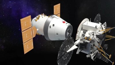 中国新一代载人太空船命名“梦舟”　月面著陆器叫“揽月”