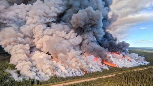 加拿大山火碳排量创新高 已达1.6亿吨